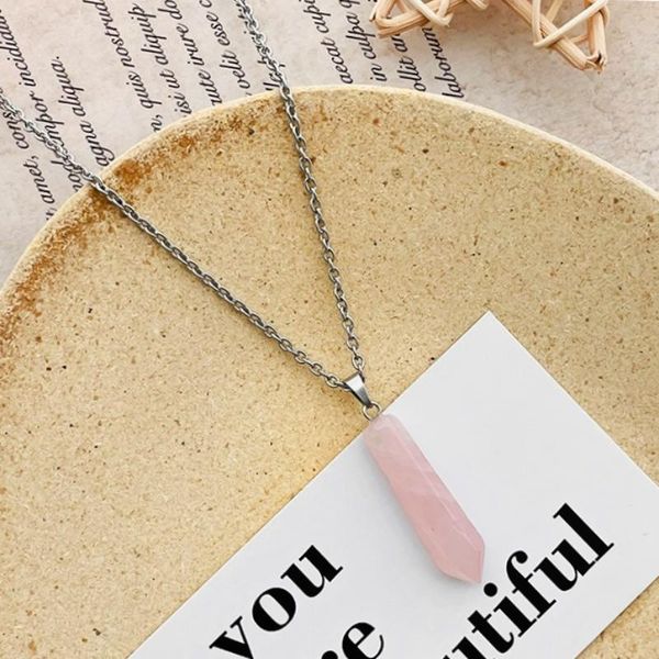 pendant necklaces pink crystal natural stone for women stainless steel silver color chains charm jewelry handmade necklace gift 2021
pendant necklaces pink crystal natural stone for women stainless steel silver color chains charm jewelry handmade necklace gift 2021