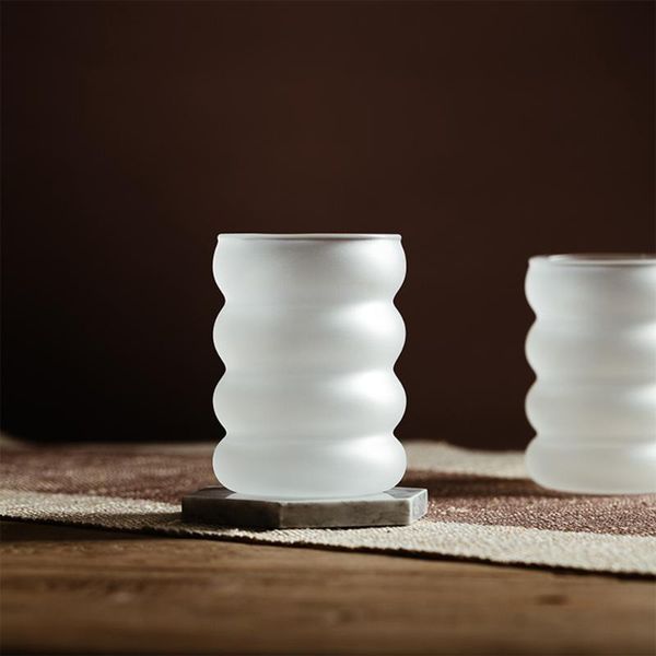 wine glasses 340ml transparent frosted glass water cup home milk coffee juice table afternoon tea drinking mug tumbler
wine glasses 340ml transparent frosted glass water cup home milk coffee juice table afternoon tea drinking mug tumbler