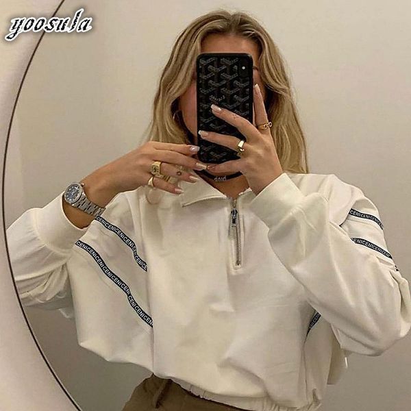 women's hoodies & sweatshirts yoosula fashion women batwing sleeve casual zipper loose short female slim harajuku streetwear, Black
women's hoodies & sweatshirts yoosula fashion women batwing sleeve casual zipper loose short female slim harajuku streetwear, Black