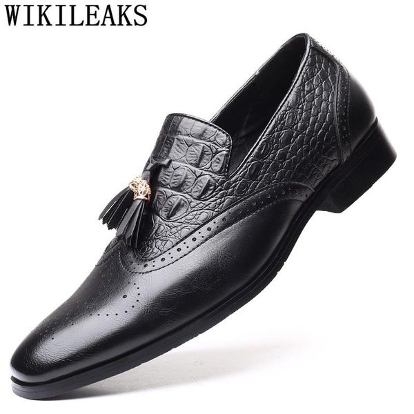 dress shoes crocodile for men formal coiffeur brown tassel mens loafers big size 48 brogue brand, Black
dress shoes crocodile for men formal coiffeur brown tassel mens loafers big size 48 brogue brand, Black