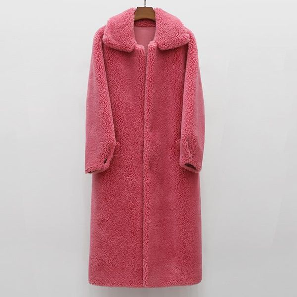 women's fur & faux fashion granular fleece overcoat female 2021 korean version wool in one long-term, Black
women's fur & faux fashion granular fleece overcoat female 2021 korean version wool in one long-term, Black