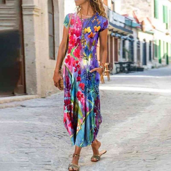 plus size summer women maxi dress casual boho short sleeve printed dress ladies dresses casual streetwear women clothing vestido, Black;gray
plus size summer women maxi dress casual boho short sleeve printed dress ladies dresses casual streetwear women clothing vestido, Black;gray