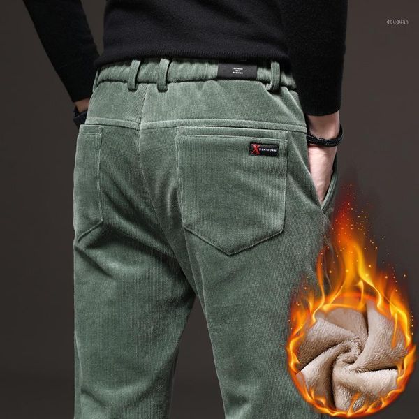 brand winter fleece corduroy pants men's casual business fashion stretch warm velvet gray brown trousers big size 28-40, Black
brand winter fleece corduroy pants men's casual business fashion stretch warm velvet gray brown trousers big size 28-40, Black