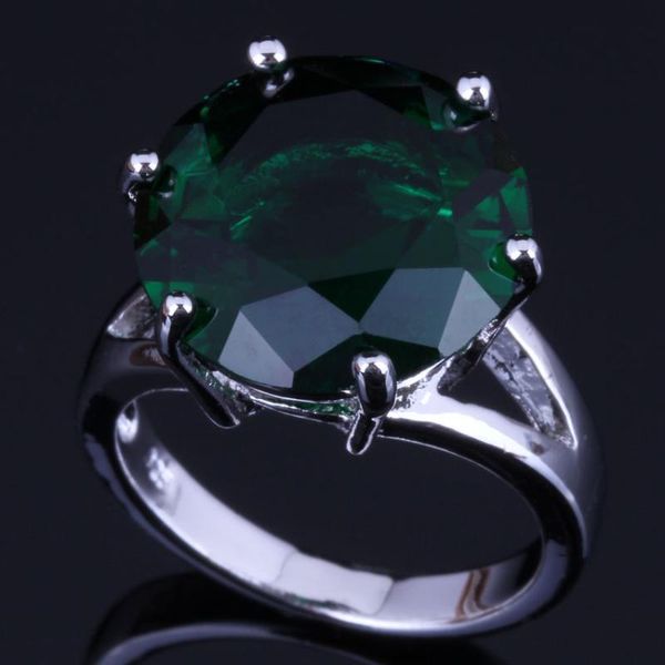 cluster rings valuable round green cubic zirconia silver plated ring v0476, Golden;silver
cluster rings valuable round green cubic zirconia silver plated ring v0476, Golden;silver
