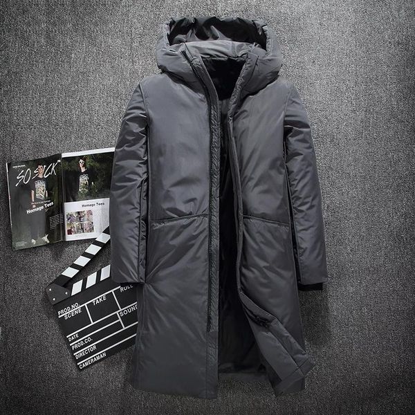 men's down & parkas warm thick winter jacket men fashion brand clothing x-long male white duck coat m-4xl, Black
men's down & parkas warm thick winter jacket men fashion brand clothing x-long male white duck coat m-4xl, Black