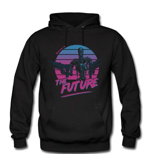 men's hoodies & sweatshirts welcome to the future winter cotton fleece warm long sleeve hooded sweatshirt male fashion clothing, Black
men's hoodies & sweatshirts welcome to the future winter cotton fleece warm long sleeve hooded sweatshirt male fashion clothing, Black