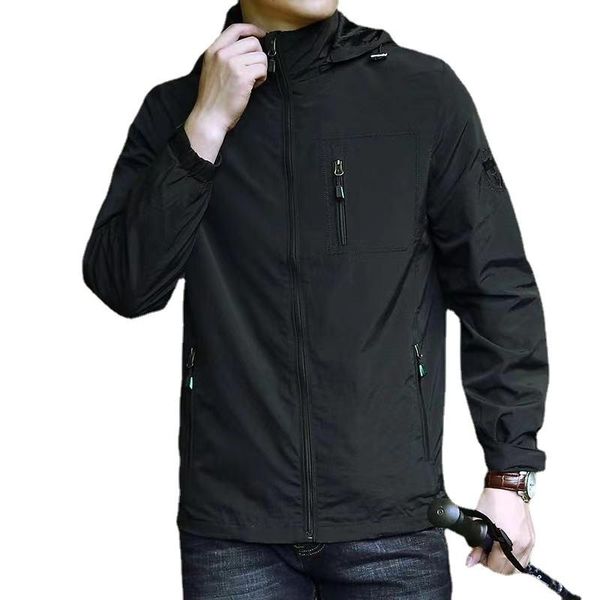 men's trench coats 2021 jacket spring autumn thin casual sports quick-drying loose windbreaker fashion men clothing coat, Tan;black
men's trench coats 2021 jacket spring autumn thin casual sports quick-drying loose windbreaker fashion men clothing coat, Tan;black
