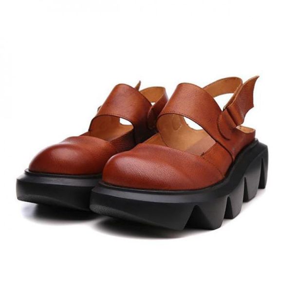 dress shoes yourseason women increased platform genuine leather casual hook loop handmade concise retro ladies summer sandals 2021, Black
dress shoes yourseason women increased platform genuine leather casual hook loop handmade concise retro ladies summer sandals 2021, Black