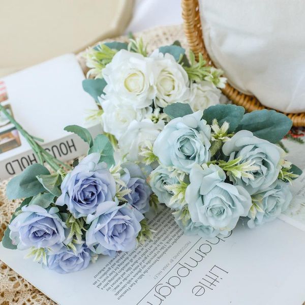 decorative flowers & wreaths simulation rose white couple wedding flower valentine's day family party home decoration
decorative flowers & wreaths simulation rose white couple wedding flower valentine's day family party home decoration