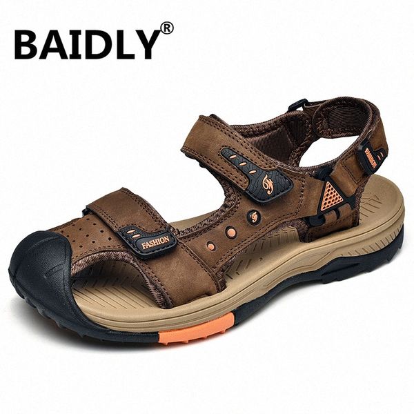 summer genuine leather sandals outdoor mens casual shoes water walking beach sandals sandalia masculina g3q6#, Black
summer genuine leather sandals outdoor mens casual shoes water walking beach sandals sandalia masculina g3q6#, Black