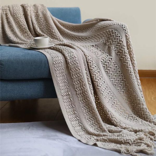romantic hollow knitted throw blanket soft fluffy chair sofa towel with tassel nap thread blankets for beds home tapestry
romantic hollow knitted throw blanket soft fluffy chair sofa towel with tassel nap thread blankets for beds home tapestry