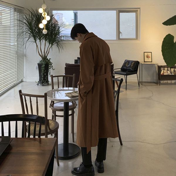 2021 winter thick men's slim fashion warm long men streetwear oversize woolen coat mens overcoat m-2xl 2bry, Black
2021 winter thick men's slim fashion warm long men streetwear oversize woolen coat mens overcoat m-2xl 2bry, Black