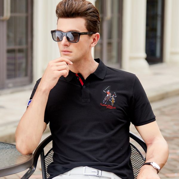 2021 camisa homme new men's polo shirt cotton short sleeve summer solid male casual business menswear plus size ea7b, White;black
2021 camisa homme new men's polo shirt cotton short sleeve summer solid male casual business menswear plus size ea7b, White;black