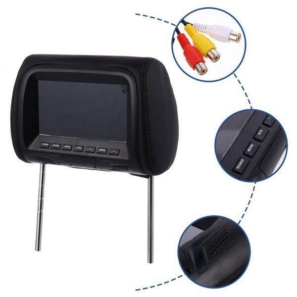 car video 7-inch headrest display screen universal back seat multi-function mp5
car video 7-inch headrest display screen universal back seat multi-function mp5