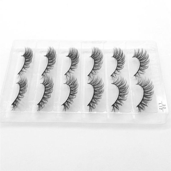 false eyelashes 6 pairs 1box 3d imitation mink wispies natural long soft handmade black faux hair lashes
false eyelashes 6 pairs 1box 3d imitation mink wispies natural long soft handmade black faux hair lashes