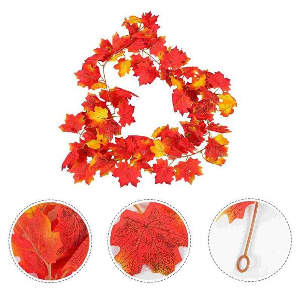 decorative flowers & wreaths 1pc thanksgiving maple rattan pendant artificial leaf vine hanging decor
decorative flowers & wreaths 1pc thanksgiving maple rattan pendant artificial leaf vine hanging decor
