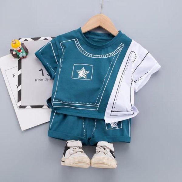 clothing sets baby boys girls clothes outfit suit cute cartoon summer kids cotton children t-shrit+shorts two-piece, White
clothing sets baby boys girls clothes outfit suit cute cartoon summer kids cotton children t-shrit+shorts two-piece, White