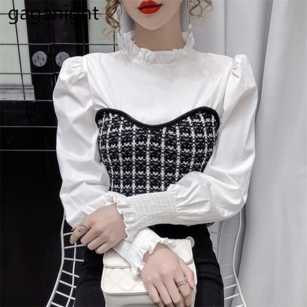 fashion women patchwork blouse long sleeve o neck shirt formal chic korean blusas office lady outwear 210601, White
fashion women patchwork blouse long sleeve o neck shirt formal chic korean blusas office lady outwear 210601, White