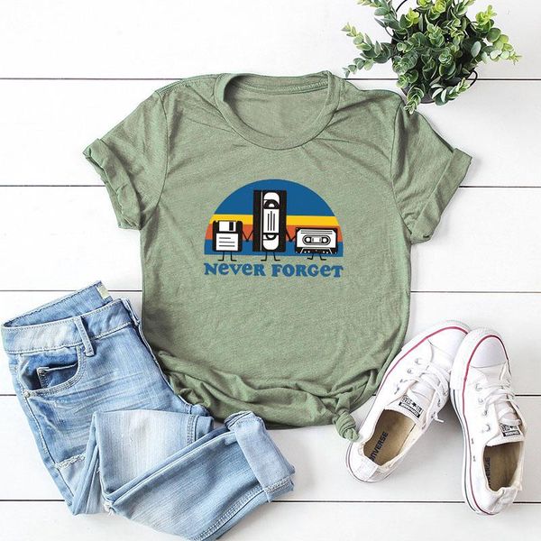 women's t-shirt women t-shirts 100% cotton graphic tees plus size short sleeve female funny tapes never forget printed shirt tee cloth, White
women's t-shirt women t-shirts 100% cotton graphic tees plus size short sleeve female funny tapes never forget printed shirt tee cloth, White