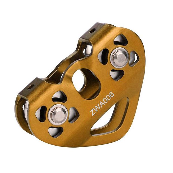 cords, slings and webbing 25kn outdoor rock climbing rescue dual pulley zip line aluminum magnesium alloy gear hammock hanging device
cords, slings and webbing 25kn outdoor rock climbing rescue dual pulley zip line aluminum magnesium alloy gear hammock hanging device