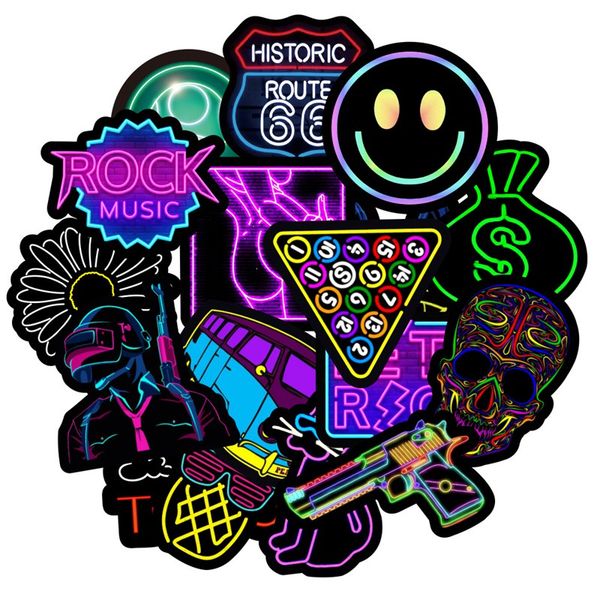 new 50 pcs neon stickers car stickers horror refrigerator stickers car covers motorcycle bike jeep car styling accessories
new 50 pcs neon stickers car stickers horror refrigerator stickers car covers motorcycle bike jeep car styling accessories