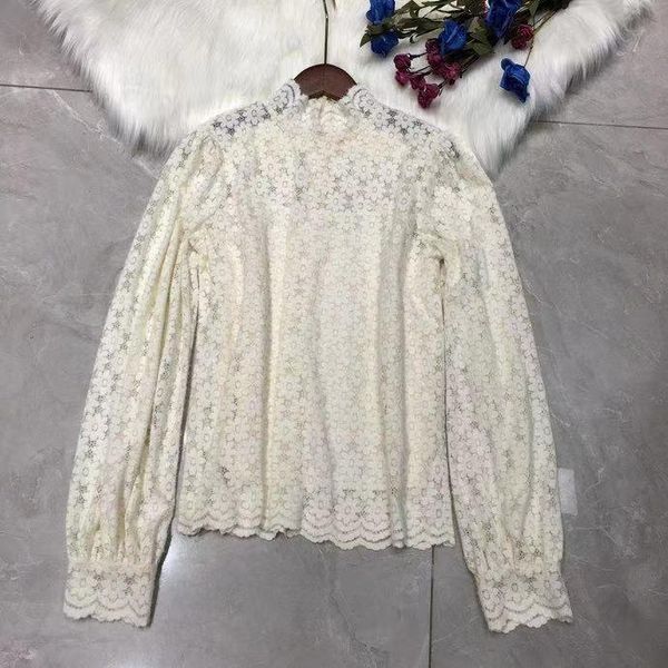women's blouses & shirts zk0196 fashion 2021 runway luxury european design party style clothing, White
women's blouses & shirts zk0196 fashion 2021 runway luxury european design party style clothing, White