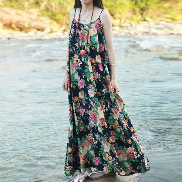 casual dresses ethnic floral print off shoulder maxi dress women beach belted pleated sleeveless strap bottoming vestidos ladies 3ci4, Black;gray
casual dresses ethnic floral print off shoulder maxi dress women beach belted pleated sleeveless strap bottoming vestidos ladies 3ci4, Black;gray