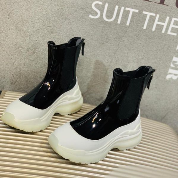 boots woman patent leather short casual shoes cool girl sneakers chaussures femmes zapatos de mujer, Black
boots woman patent leather short casual shoes cool girl sneakers chaussures femmes zapatos de mujer, Black