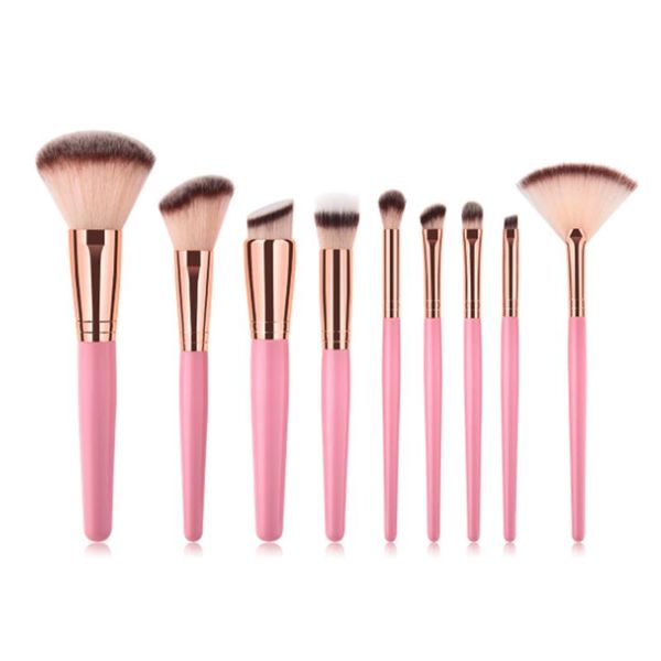 makeup brushes 9pcs pink vendors for professional private label eye foundation ope maquillage
makeup brushes 9pcs pink vendors for professional private label eye foundation ope maquillage