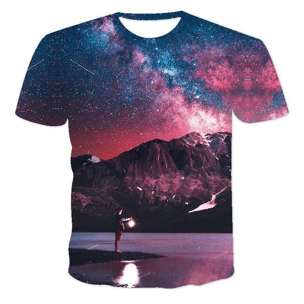 men's t-shirts 2021 casual fashion 3d landscape printing summer short-sleeved round neck and women's sports t-shirt, White;black
men's t-shirts 2021 casual fashion 3d landscape printing summer short-sleeved round neck and women's sports t-shirt, White;black