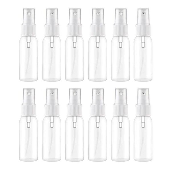storage bottles & jars 12pcs 30ml fine mist clear spray refillable empty plastic travel bottle for essential oils, perfumes, ect
storage bottles & jars 12pcs 30ml fine mist clear spray refillable empty plastic travel bottle for essential oils, perfumes, ect
