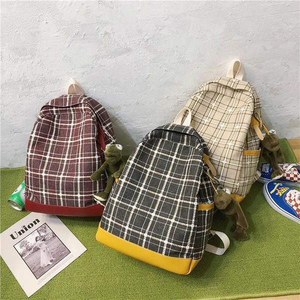 backpack purse student shoulder-bags girl -sales fashion women solid zipper two-satchels
backpack purse student shoulder-bags girl -sales fashion women solid zipper two-satchels