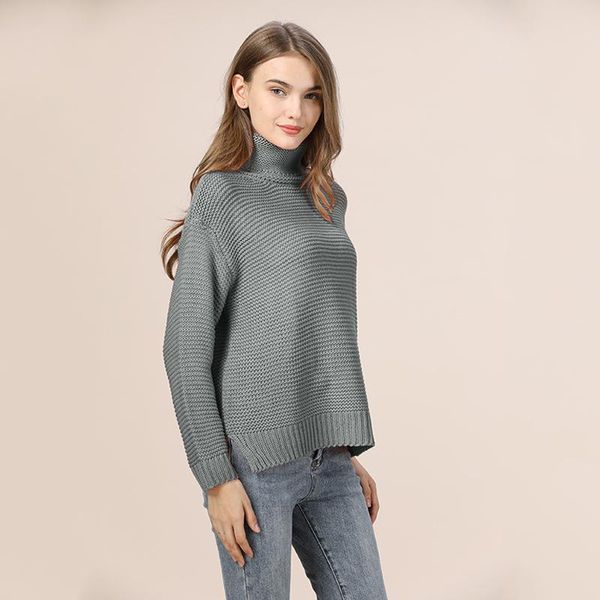 women's sweaters women turtleneck autumn winter 2021 pull jumpers european casual twist warm female oversized sweater, White;black
women's sweaters women turtleneck autumn winter 2021 pull jumpers european casual twist warm female oversized sweater, White;black