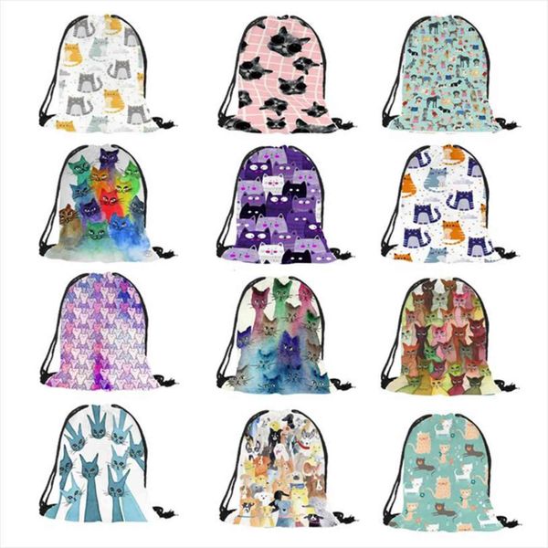 cool animal print string bag cartoon rainbow color cat dog painting shoulder softback polyester women men outdoor bags
cool animal print string bag cartoon rainbow color cat dog painting shoulder softback polyester women men outdoor bags