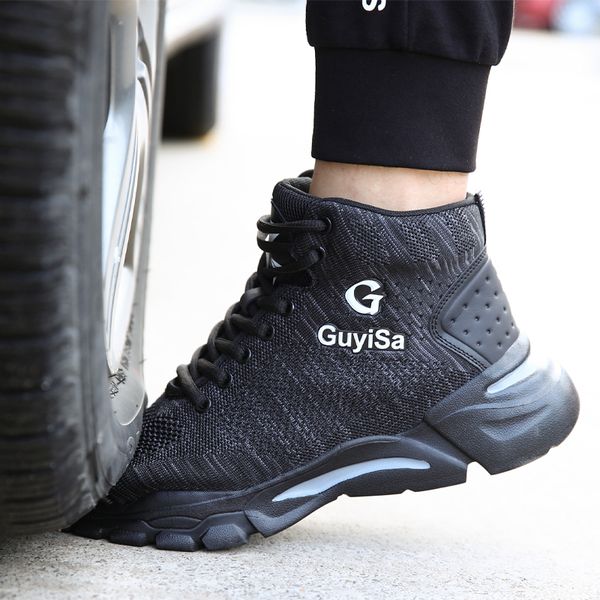 men boots steel toe cap work sneakers men safety shoes puncture proof work boots lightweight men shoes indestructible footwear, Black
men boots steel toe cap work sneakers men safety shoes puncture proof work boots lightweight men shoes indestructible footwear, Black