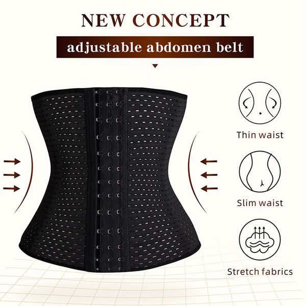 new arrival hollow waist trimmer corset cincher comfortable & breathable postpartum belly bands for women fitness workout sauna sweat suit b
new arrival hollow waist trimmer corset cincher comfortable & breathable postpartum belly bands for women fitness workout sauna sweat suit b