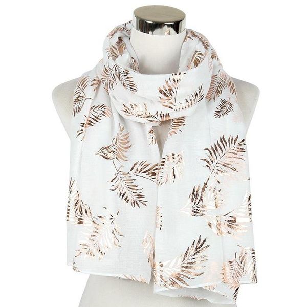 scarves amazon selling gilt leaf scarf summer korean women's thin shawl and neck, Blue;gray
scarves amazon selling gilt leaf scarf summer korean women's thin shawl and neck, Blue;gray