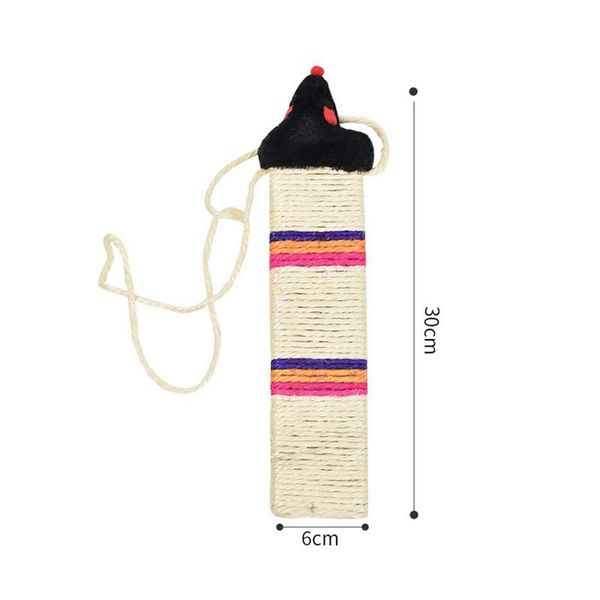cat toys creative scratching board twine plush pad simulation mouse funny hanging colorful linen toy
cat toys creative scratching board twine plush pad simulation mouse funny hanging colorful linen toy