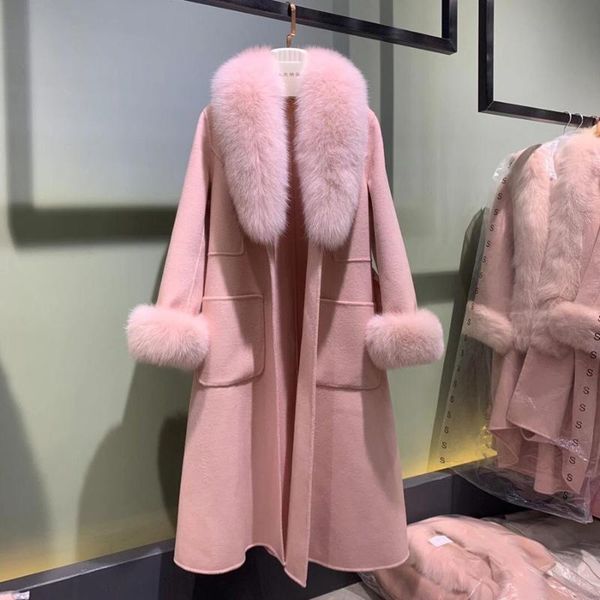 women's jackets cx-g-t-29a real fur shawl collar and cuffs cashmere wool long women coat overcoat with belt, Black;brown
women's jackets cx-g-t-29a real fur shawl collar and cuffs cashmere wool long women coat overcoat with belt, Black;brown