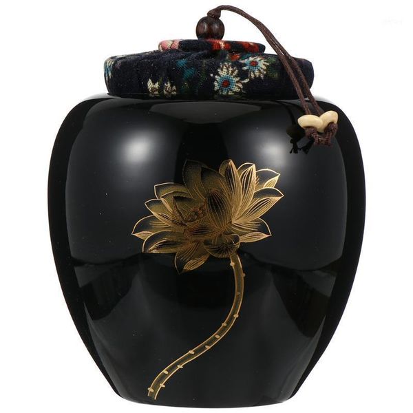 1pc 500ml ceramic tea sealed container vintage leaves canister (lotus) storage bottles & jars
1pc 500ml ceramic tea sealed container vintage leaves canister (lotus) storage bottles & jars