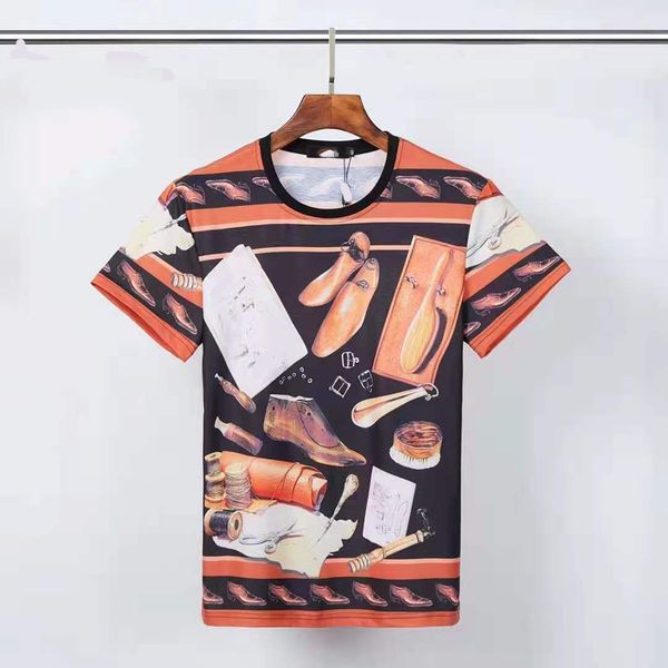 2021fashion mens pattern print t shirts black men women short sleeve tees s-xl2, White;black
2021fashion mens pattern print t shirts black men women short sleeve tees s-xl2, White;black
