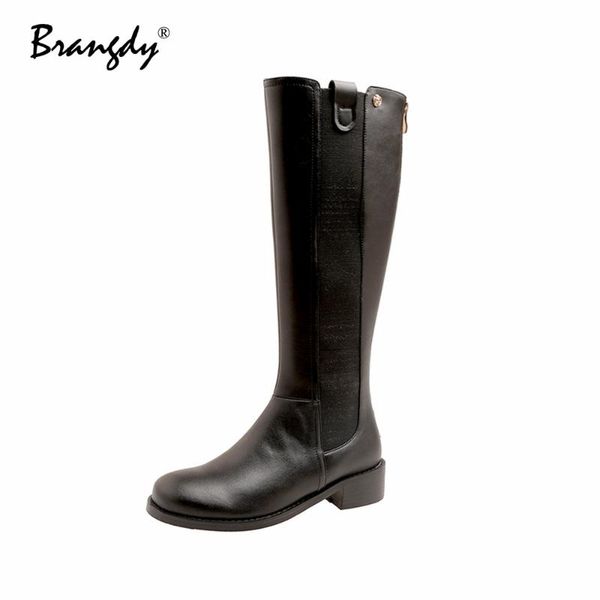 boots brangdy 2022 women knee hight genuine leather square heel shoes round toe zipper winter brock with fur, Black
boots brangdy 2022 women knee hight genuine leather square heel shoes round toe zipper winter brock with fur, Black