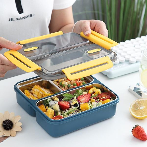 dinnerware sets 304 stainless steel lunch box bento for office worker microwae heating container student children storage
dinnerware sets 304 stainless steel lunch box bento for office worker microwae heating container student children storage