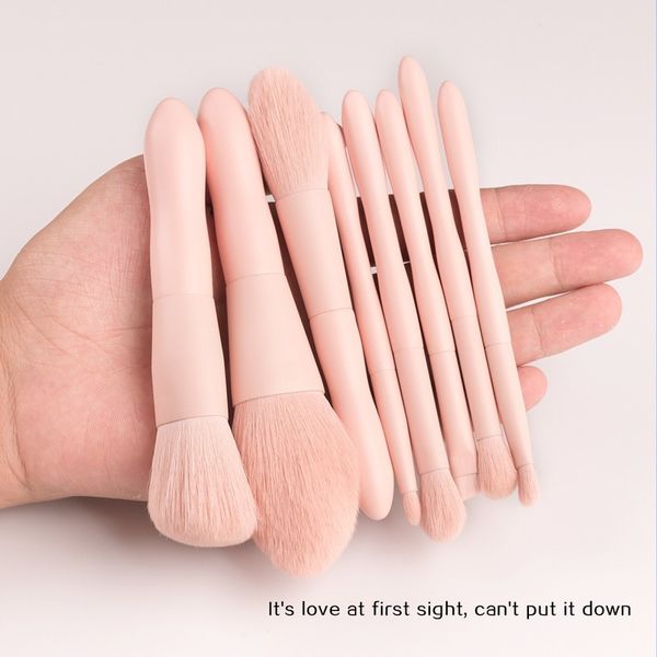 pink 8 pcs mini makeup brushes professional soft powder eyebrow eyeshadow make up brush set portable with cosmetic bag
pink 8 pcs mini makeup brushes professional soft powder eyebrow eyeshadow make up brush set portable with cosmetic bag