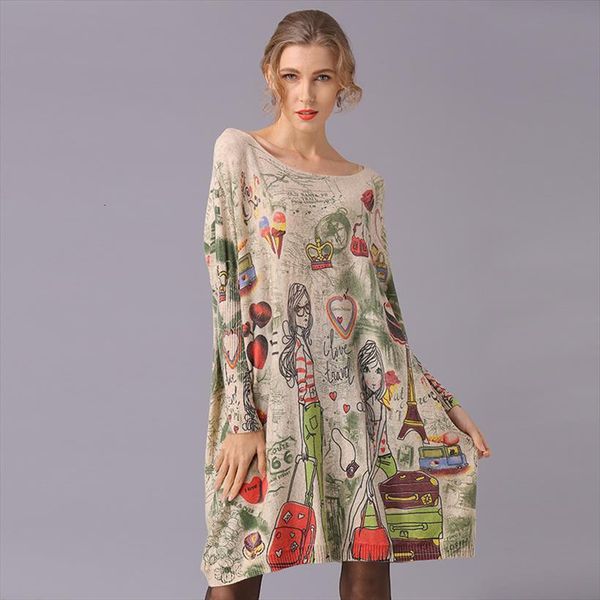 girl print oversized womens women sweater knitwear dress batwing sleeve long blouse female pull femme, White;black
girl print oversized womens women sweater knitwear dress batwing sleeve long blouse female pull femme, White;black