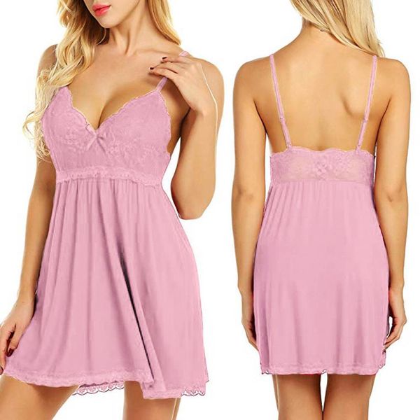 women v neck lace stitching nightdress summer plus size 6xl sleeveless soild lingerie backless night skirt d20, Black;red
women v neck lace stitching nightdress summer plus size 6xl sleeveless soild lingerie backless night skirt d20, Black;red
