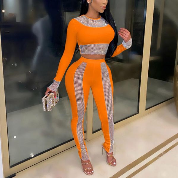 women's two piece pants sets for party womens diamond patchwork skinny fashion elegant evening night club outfits matching, White
women's two piece pants sets for party womens diamond patchwork skinny fashion elegant evening night club outfits matching, White
