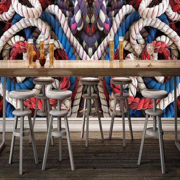 wallpapers dropship custom wallpaper vintage waterproof bar decoration rope background colorful mural papier peint 3d
wallpapers dropship custom wallpaper vintage waterproof bar decoration rope background colorful mural papier peint 3d