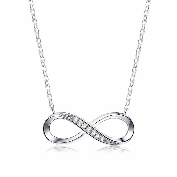zemior 925 sterling silver necklace infinite love women's adjustable friendship necklace wedding creative gift pendant chain q0531
zemior 925 sterling silver necklace infinite love women's adjustable friendship necklace wedding creative gift pendant chain q0531