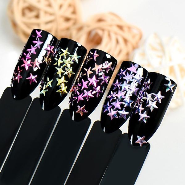 nail art decorations chameleon ab color sequins star rhombus holographic colorful glitter flakes paillette manicure 3d, Silver;gold
nail art decorations chameleon ab color sequins star rhombus holographic colorful glitter flakes paillette manicure 3d, Silver;gold